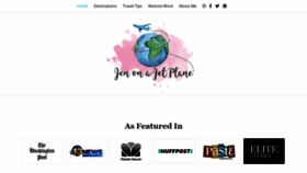 What Jenonajetplane.com website looked like in 2020 (4 years ago)