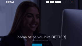 What Jobma.com website looked like in 2020 (4 years ago)