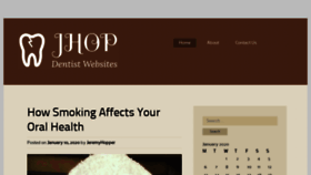 What Jhop.me website looked like in 2020 (4 years ago)