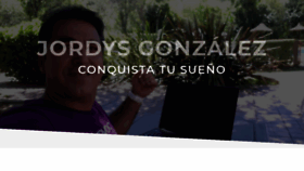 What Jordysgonzalez.com website looked like in 2020 (4 years ago)