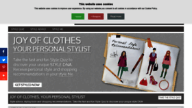 What Joyofclothes.com website looked like in 2020 (4 years ago)