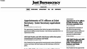 What Justbureaucracy.com website looked like in 2020 (4 years ago)