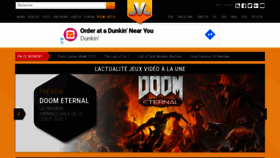 What Jeuxvideo-live.com website looked like in 2020 (4 years ago)