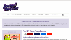 What Journalbuddies.com website looked like in 2020 (4 years ago)