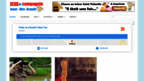 What Jeuxetcompagnie.fr website looked like in 2020 (4 years ago)