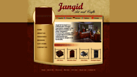 What Jangidart.com website looked like in 2020 (4 years ago)