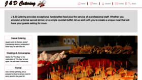 What Jdcateringservice.com website looked like in 2020 (4 years ago)