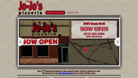 What Jojospizza.ca website looked like in 2020 (4 years ago)