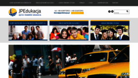 What Jpedukacja.pl website looked like in 2020 (4 years ago)