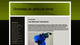 What Jak-pestovat-orchideje-doma.cz website looked like in 2020 (4 years ago)