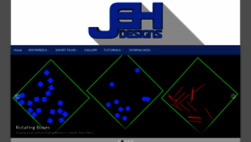 What Jehdesigns.com website looked like in 2020 (4 years ago)