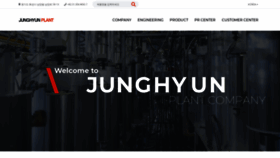 What Junghyun.co.kr website looked like in 2020 (4 years ago)