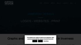 What Jamfrog.co.uk website looked like in 2020 (4 years ago)