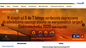 What Jeanmueller.pl website looked like in 2020 (4 years ago)