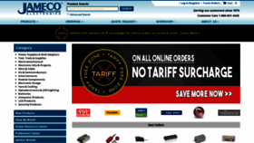 What Jameco.com website looked like in 2020 (4 years ago)