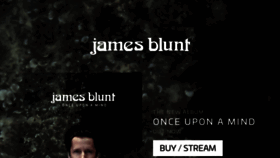 What Jamesblunt.com website looked like in 2020 (4 years ago)