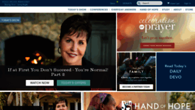 What Joycemeyer.org website looked like in 2020 (4 years ago)