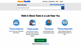 What Jasonhealth.com website looked like in 2020 (5 years ago)