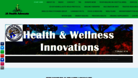 What Jahealthadvocate.com website looked like in 2020 (4 years ago)