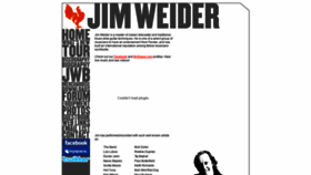 What Jimweider.com website looked like in 2020 (4 years ago)