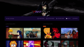 What Justdubs.tv website looked like in 2020 (4 years ago)