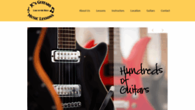 What Jcguitars.com website looked like in 2020 (4 years ago)