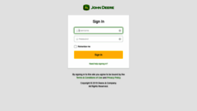 What Jdquote2.deere.com website looked like in 2020 (4 years ago)