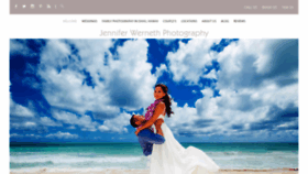 What Jenniferwernethphotography.com website looked like in 2020 (4 years ago)