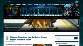 What J1studios.com website looked like in 2020 (4 years ago)