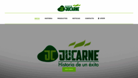 What Jucarne.es website looked like in 2020 (4 years ago)