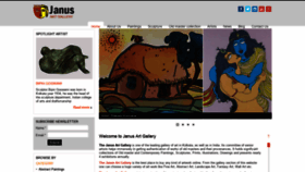What Janusartgallery.com website looked like in 2020 (4 years ago)