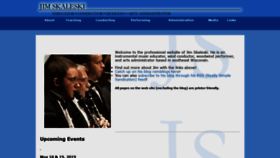What Jimskaleski.com website looked like in 2020 (6 years ago)