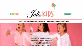 What Joliskids.com website looked like in 2020 (4 years ago)
