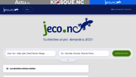 What Jeco.nc website looked like in 2020 (4 years ago)