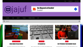 What Jajuf.nl website looked like in 2020 (4 years ago)
