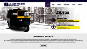 What Jsauto.co.in website looked like in 2020 (4 years ago)