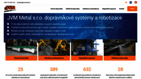 What Jvmmetal.cz website looked like in 2020 (4 years ago)