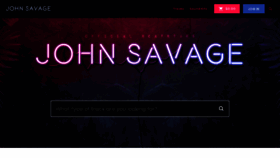 What Johnsavagebeats.com website looked like in 2020 (4 years ago)