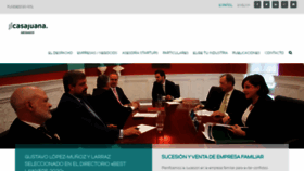 What Jlcasajuanaabogados.com website looked like in 2020 (4 years ago)