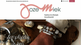 What Jozemiek.nl website looked like in 2020 (4 years ago)