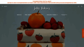 What Jellyfabrics.co.uk website looked like in 2020 (4 years ago)