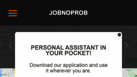 What Jobnoprob.com website looked like in 2020 (4 years ago)