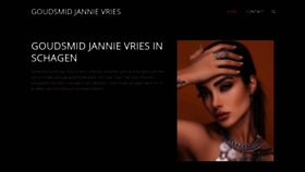 What Jannievries.nl website looked like in 2020 (4 years ago)