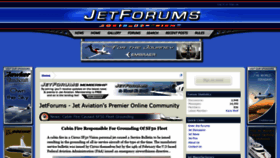 What Jetforums.net website looked like in 2020 (4 years ago)