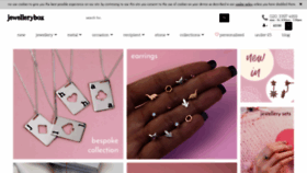 What Jewellerybox.co.uk website looked like in 2020 (4 years ago)