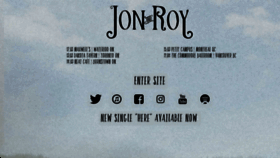 What Jonandroy.ca website looked like in 2020 (4 years ago)