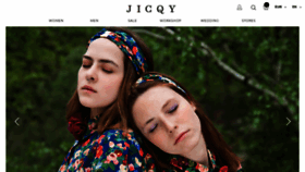 What Jicqy.com website looked like in 2020 (4 years ago)
