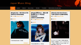 What Jpmusicblog.com website looked like in 2020 (4 years ago)