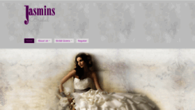 What Jasminsbridal.co.za website looked like in 2020 (4 years ago)