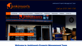 What Jenkinsonspropertyteam.com website looked like in 2020 (4 years ago)